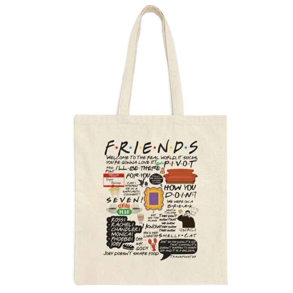 F.R.I.E.N.D.S. Canvas Tote